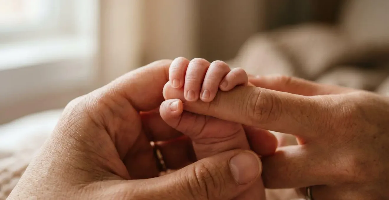 Jeune maman française avec son nouveau-né pendant le congé postnatal à domicile